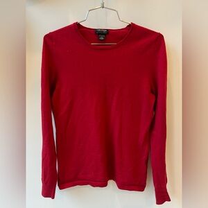 Lord & Taylor Scarlet Knit Sweater